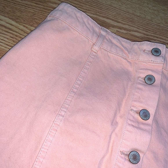 Pink Denim Skirt - Picture 4 of 4